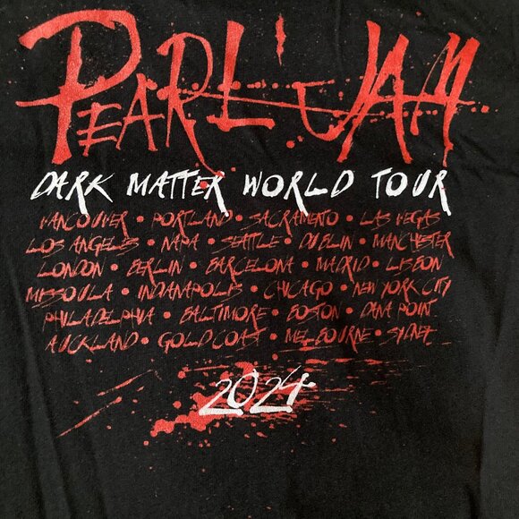 Pearl Jam Dark Matter 2024 tour tee - Picture 2 of 4